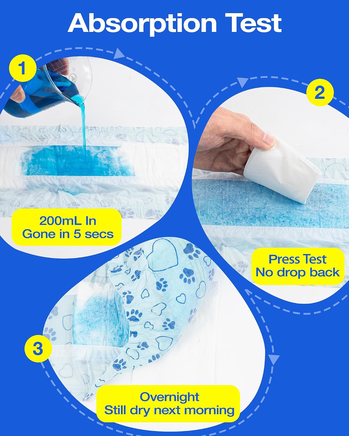 Dog Diapers Male Disposable, Belly Bands for Male Dogs, S 26pcs – Essentials for Dogs - XS-52 - image 3