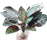 FLmoving artificial reptile plant for terrarium with heavy resin base - view 2