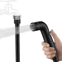 Dog Shower Attachment Metal - Black / 3/4" Outdoor Faucet Adapter