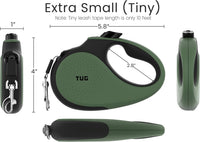 TUG Original Retractable Dog Leash - Green / Tiny - image 3