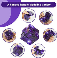 InfinityCube Fidget Toys for Kids and Adults - Purple / 1 - image 2