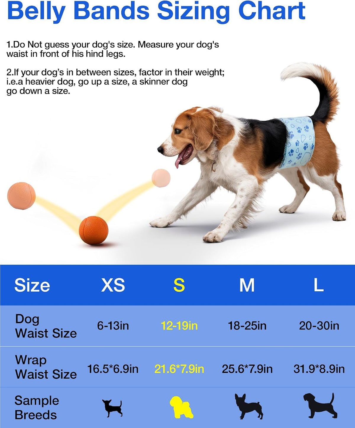 Dog Diapers Male Disposable, Belly Bands for Male Dogs, S 26pcs – Essentials for Dogs - S-52 - image 4