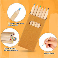 TBoxBo mini colored pencils in small paper boxes of 6, 900 pencils in bulk - view 13