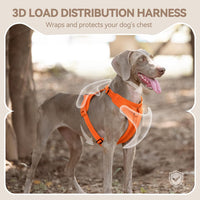 Sunraymascota Dog Harness - L (Neck: 18-31", Chest: 24-37") / Orange - image 4