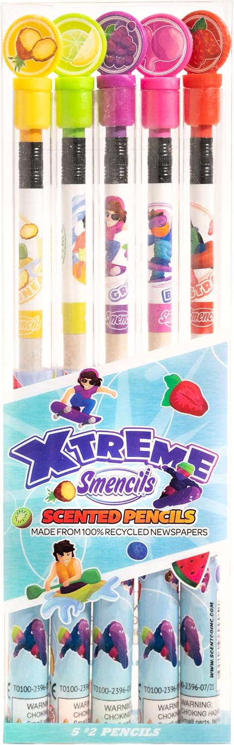 Halloween Smencils, HB #2 Gourmet Scented Pencils - X-Treme - image 2