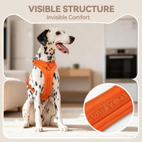 Sunraymascota Dog Harness - S (Neck: 12-22", Chest: 16-25") / Orange - image 2