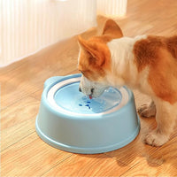 Pet Water Bowl- Portable Dog Water Dispenser, No Spill Water Bowl for Dogs with Spill-Proof Design, Perfect for Dogs and Cats, Keeps Your Pet Hydrated Anywhere (Pink)