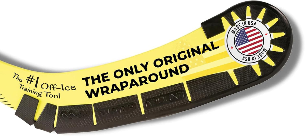 Wraparound Hockey Stick Blade Protector for Off Ice Training - Black / 1 Pack