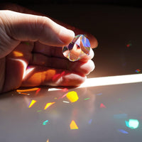 Colorful 20mm K9 Optical Crystal Glass Prism For Physics Teaching – Fun for Kids & Family - 20mm Polyhedron - image 3