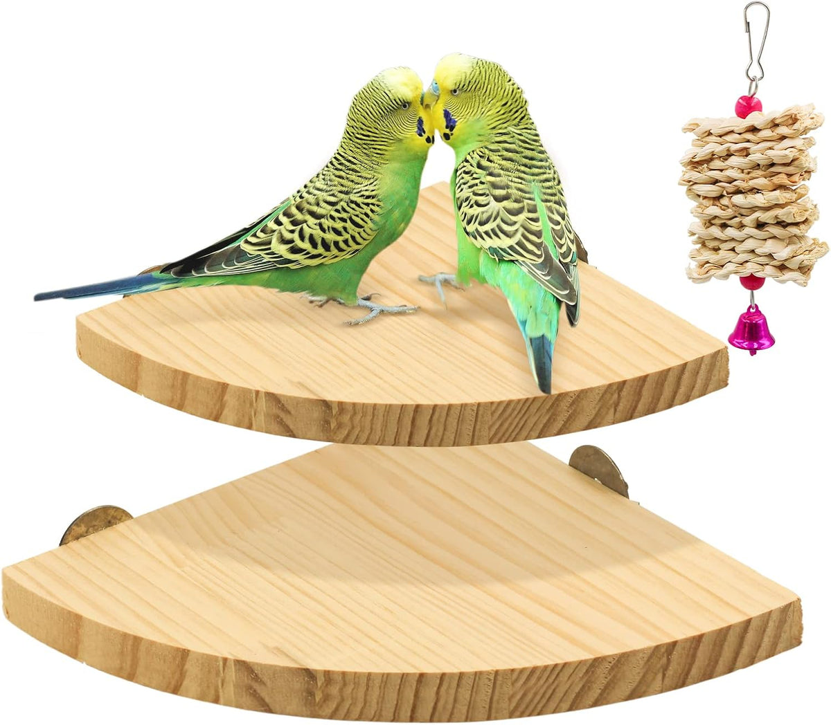 2 Pack Bird Perch Platform - Set 2