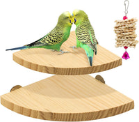 2 Pack Bird Perch Platform - Set 2