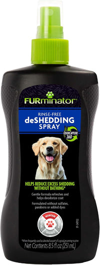 FURminator Ultra Premium deShedding Conditioner for Dogs - Waterless Shampoo / 8.5 oz
