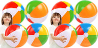 JOYIN 4-Pack 20" Beach Balls - Large (Pack of 2)