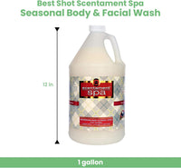 Best Shot Pet Scentament Spa Seasonal Facial & Body Wash - Hot Toddy / 128 Fl Oz - image 2