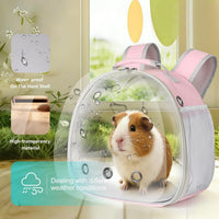 Guinea Pig Carrier Backpack - Pink / Backpack - image 4