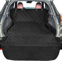 SUV Cargo Liner for Dogs - Trunk Cover for SUV with Bumper Flap Protector – Essentials for Dogs - Black / Extra Large: 55'' x 106"