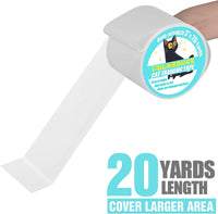 Anti Cat Scratch Tape: 4 inches x 30 Yards Cat Training Tape 100% - 3 Inches X 20 Yards - image 4
