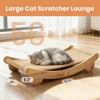 Extra Large 31.5" Cat Scratcher Bed - 31.5" Extra Large Cat Scratcher Bed & Mat Set - image 3