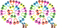 100 PCS Eye Finger Puppets Toys Set - 1.18 inches x 1.38 inches (Pack of 2)