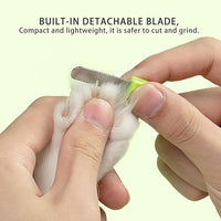 Cactus Shaped Cat Nail Clippers - Durable, Ergonomic Pet Grooming Tool for Cats & Kittens - Safe, Sharp, and Comfortable Claw Trimmer(Green)
