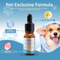5 in 1 Pet Steam Brush for Dogs & Cats – Self Cleaning, 3 Pet Brush for Smoothing, Dematting, Thinning – Shedding, Grooming & Hair Removal, Includes Shampoo & Storage Case (8.0"-promax)