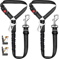 Vehicle Harnesses, 2 in1 Dog Belts for Cars