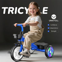 Umatoll Tricycle for 2-5 Year Old - Blue - image 2