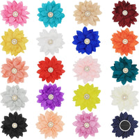 Collar Flowers with Pearl - Large