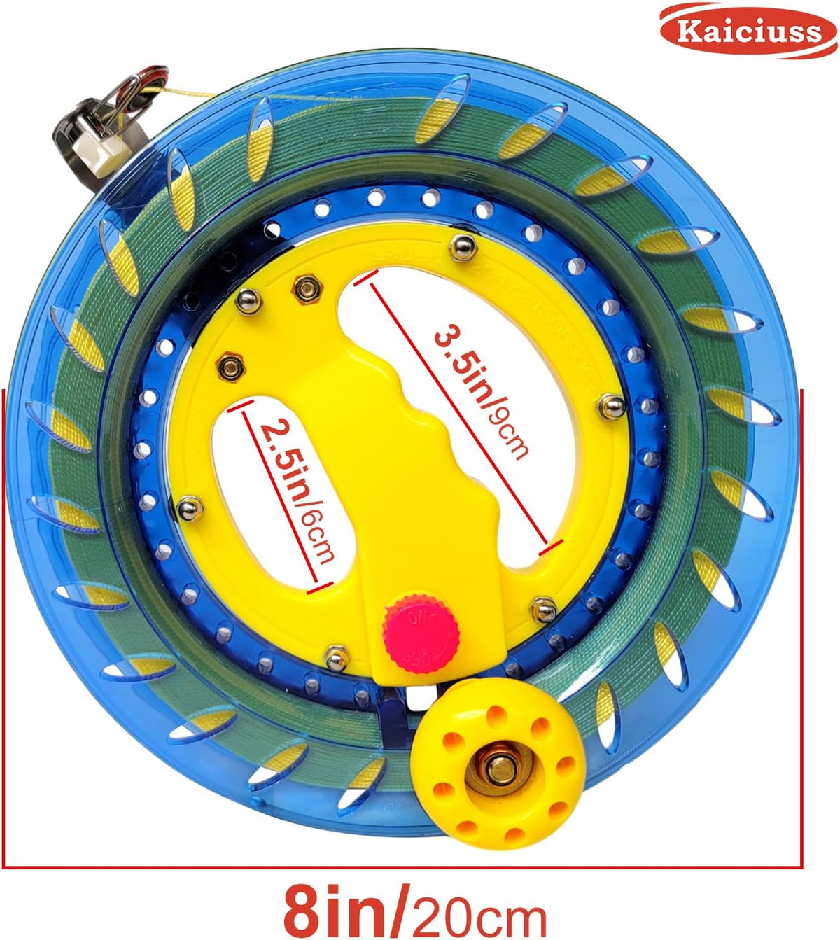 7.2in Kite Reels for Teens - Dark Blue Kite Reel / 8 inch - image 2
