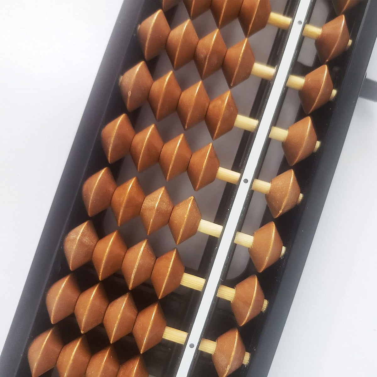 Digit Standard Abacus Soroban Professional 17 Column Math Abacus - Brown - image 3