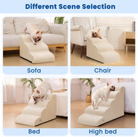 Dog Stairs for Small Dogs & Cats - Beige / 5 - image 2