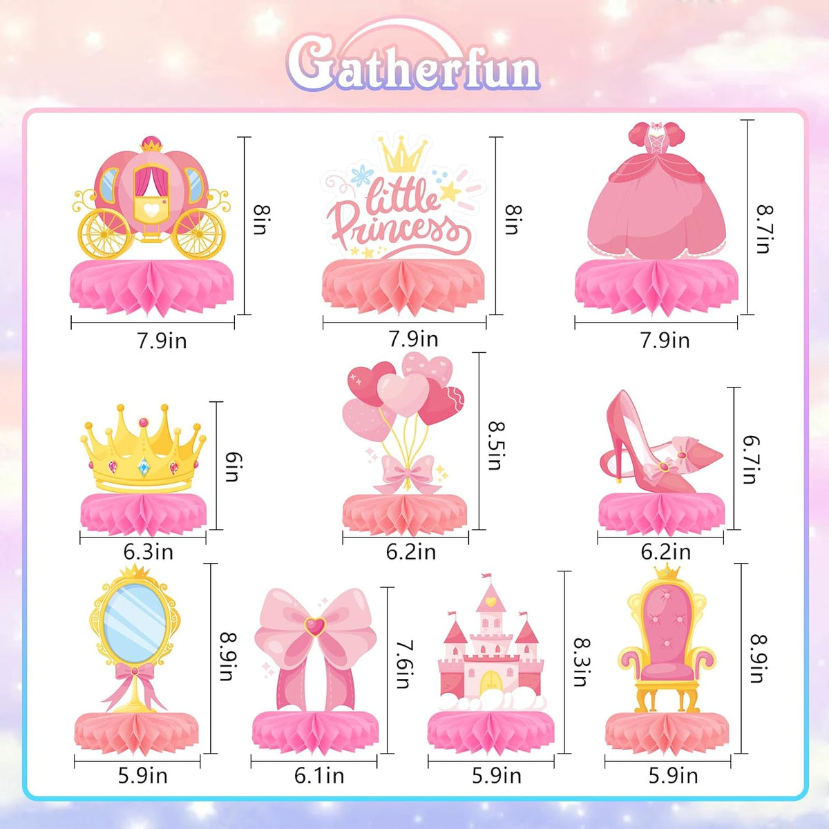 Halloween Party Decorations - Multicolor / Princess - image 2