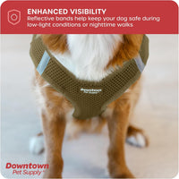 Downtown Pet Supply Step in Dog Harness for Teacup Dogs & Cats No Pull - Large / Hunter Green - image 3
