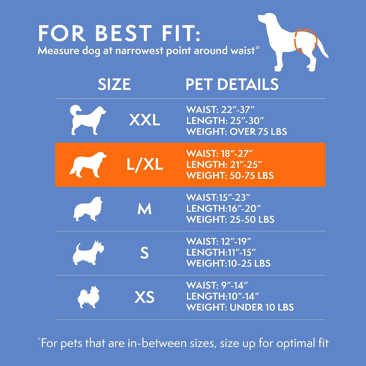 Simple Solution Female Dog Diapers, Disposable Dog Diapers - 12 Count / L/XL - image 2