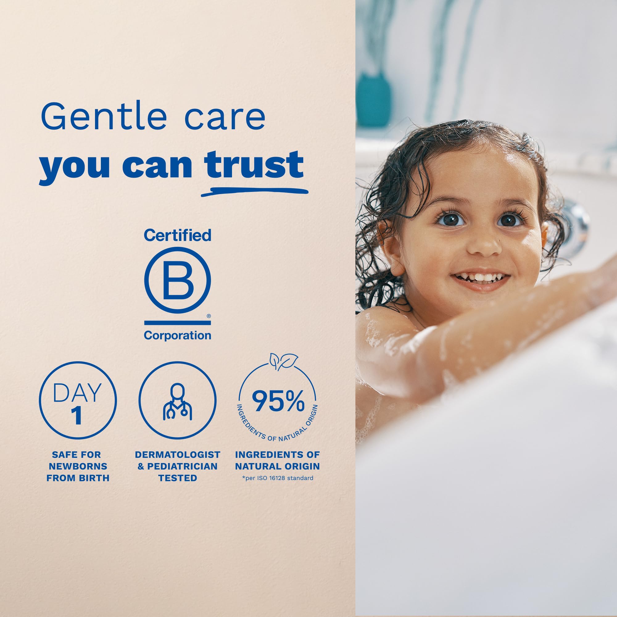 Mustela Gentle Baby Shampoo - Eye-Friendly Formula | 500 ml