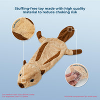 Best Pet Supplies Squeaky Dog Toys with Soft Durable Fabric for Small - image 4