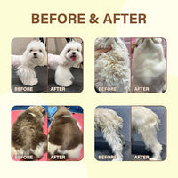 Pet Fur Care Oil - Detangles, Reduces Shedding - Adds Shine with Collagen & Natural Oils - Leave-in Conditioner for Dogs & Cats - 1.01 fl. oz