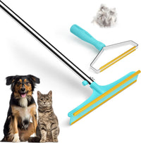 Uproot Clean Pro Bundle: Pet Hair Removal Tool & Carpet Rake w/t 60" - Xtra + Pro