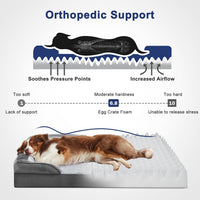 FURTIME Orthopedic Supportive Large Dog Bed - image 2
