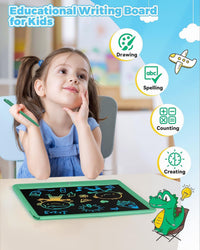 KOKODI 12 Inch LCD Writing Tablet with Anti-Lost Stylus - Green / 15 inch - image 2