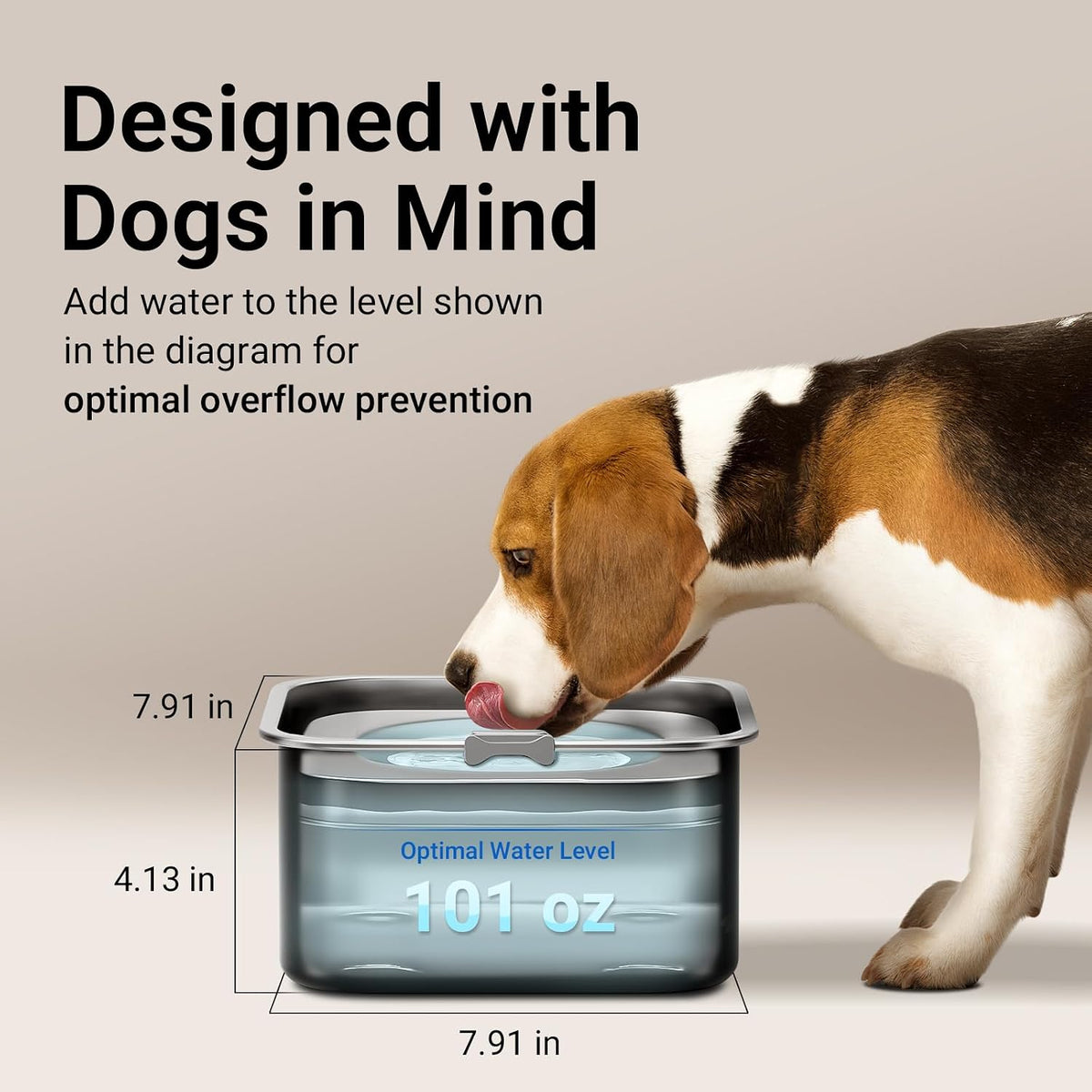 DownyPaws No Spill Water Bowl for Dogs - image 3