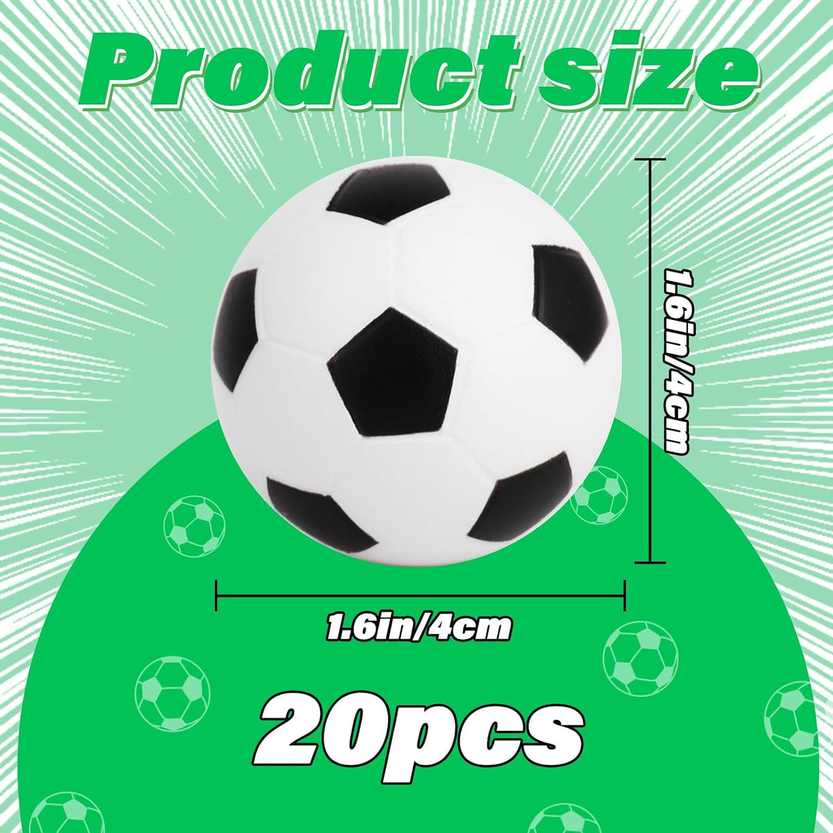 Hxezoc 20 mini baseball stress balls made of soft foam - view 18