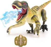VERTOY Remote Control Dinosaur Toys for Kids - Green T-rex