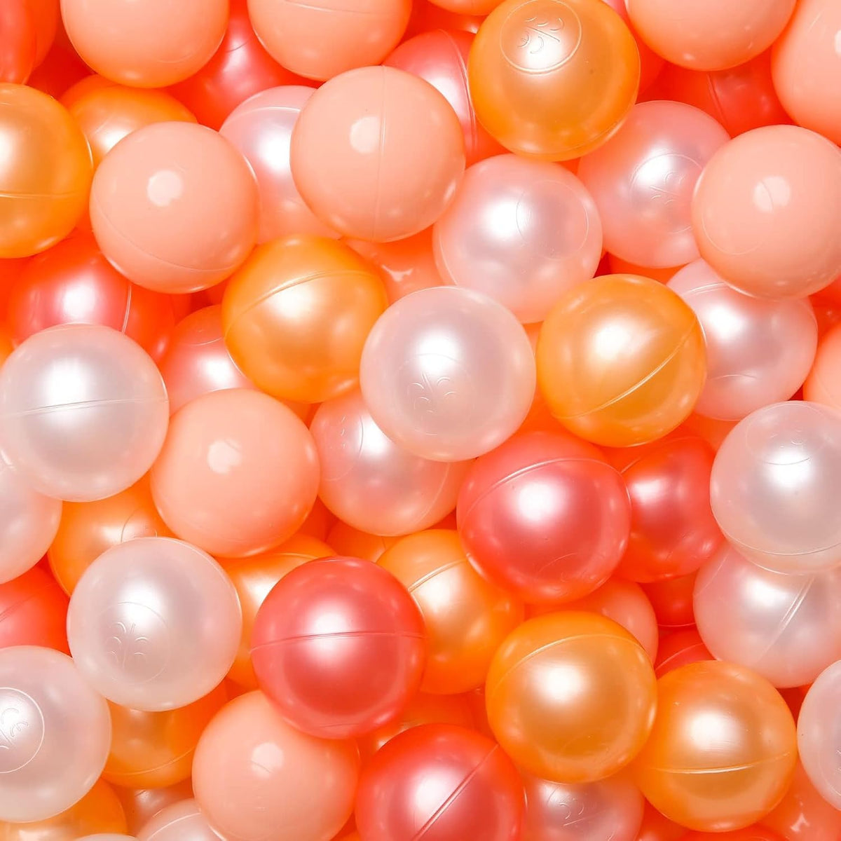 GOGOSO Ball Pit Balls for Toddlers Kids Plastic Balls for Ball-Pit - I / 100 2.15″ balls