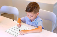 Scribbledo Alphabet Tracing Whiteboard, Dry Erase Lapboard 9x12 – Fun for Kids & Family - Set of 5 Boards & Erasers - image 4