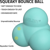Playology Squeaky Bounce Dog Ball for Large Dogs, Jumbo - image 2