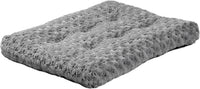 MidWest Homes for Pets XXS QuietTime Deluxe Gray Ombré Swirl Plush - Gray / 18 inch