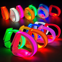 M.best 8pcs LED Light Up Bracelets Glow Flashing Wristbands Glow - 32pcs Multicolor
