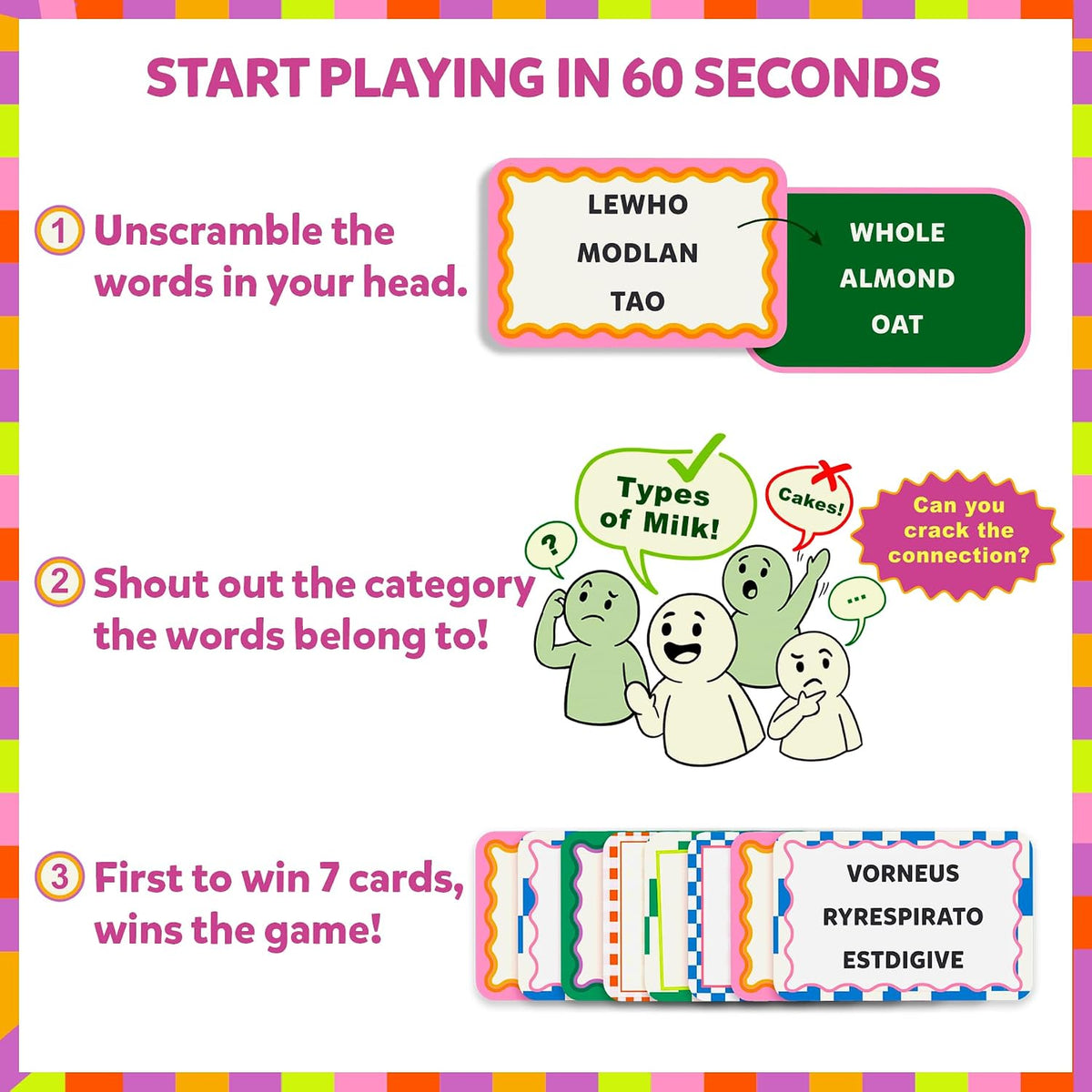Dare to Ding, Game of Riddles & Reflexes, Guess the Riddle Game - Cryptic Categories - image 3
