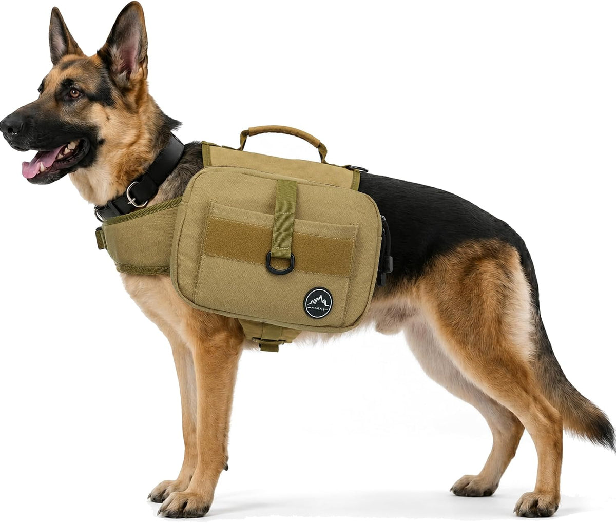 Himal Outdoors Dog Backpack & Saddle Bag - Brown